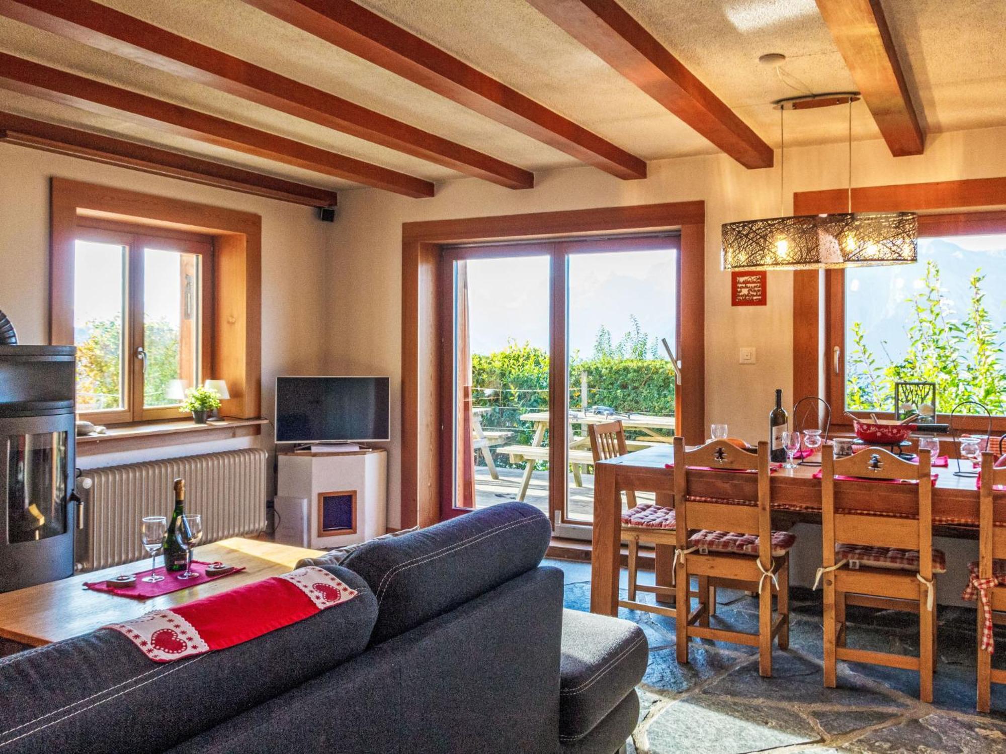 Chalet Nelly By Interhome Veysonnaz Eksteriør billede